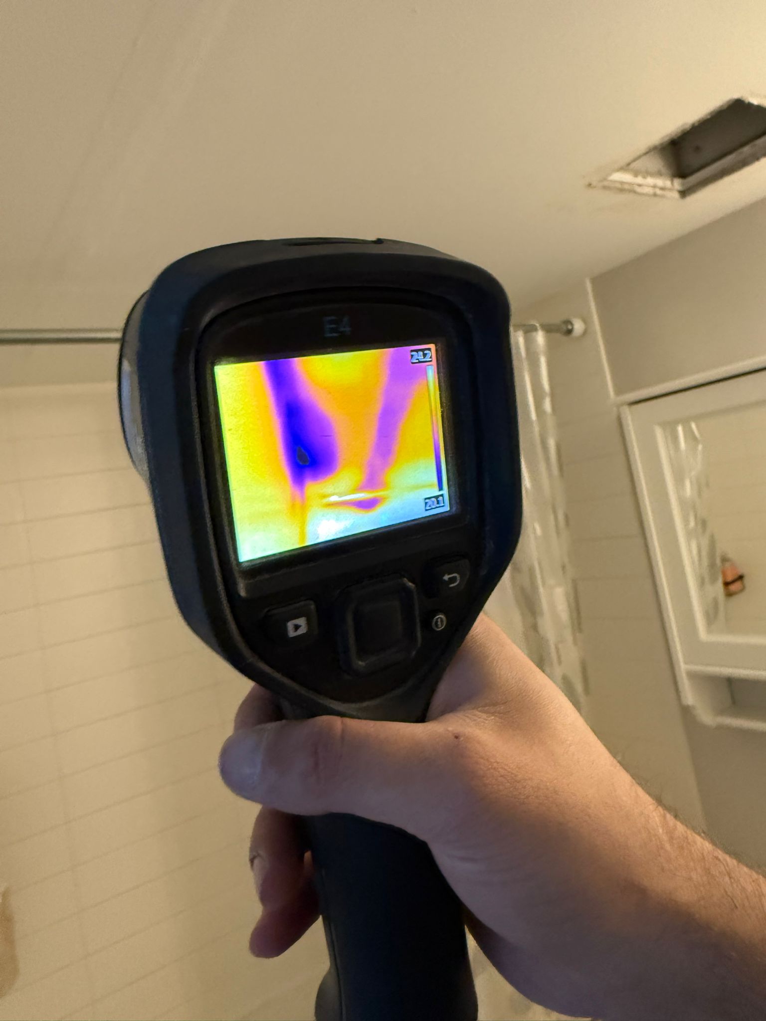 Water damage mitigation with professional drying equipment